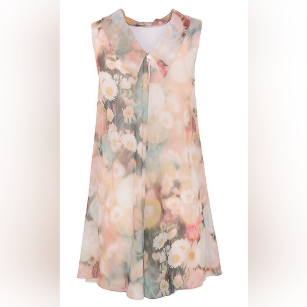 Ted Baker Nalow Dress Chiffon Overlay